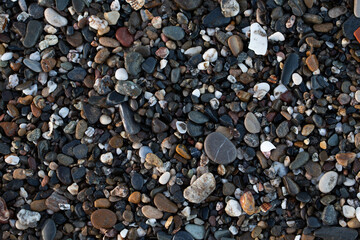Sea stones background