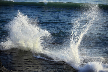 波しぶき