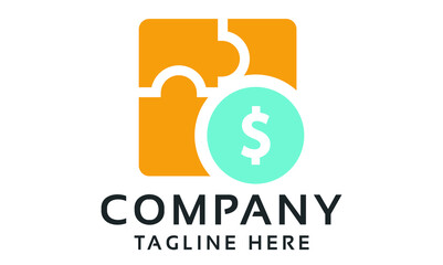 Money Solution Vector Logo Template