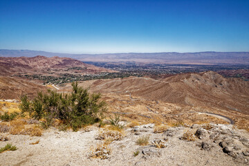 view over the desert