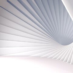 White geometric texture. 3d render background
