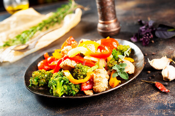 broccoli with chicke