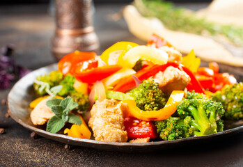 broccoli with chicke