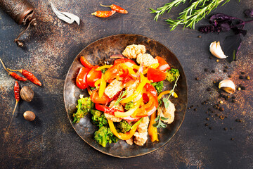 broccoli with chicke