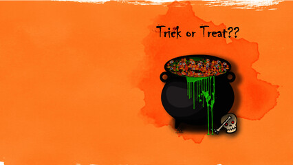 illustration of a halloween