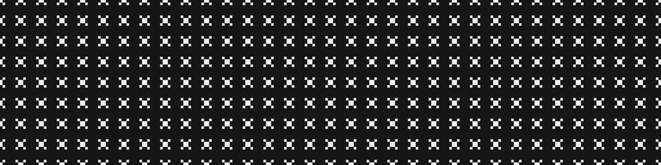 Naklejka premium Abstract Cross Pattern Dots Logo generative computational art illustration