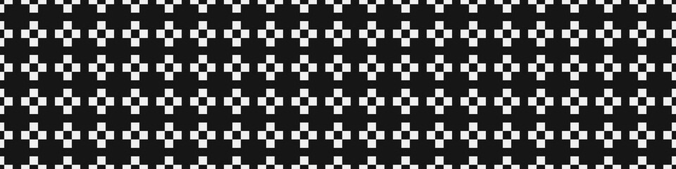 Abstract Cross Pattern Dots Logo generative computational art illustration