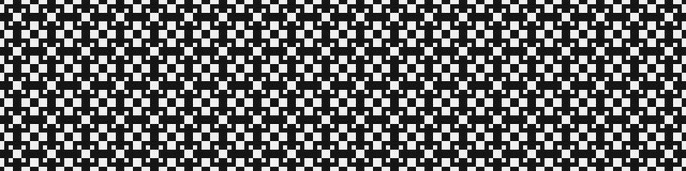 Fototapeta premium Abstract Cross Pattern Dots Logo generative computational art illustration