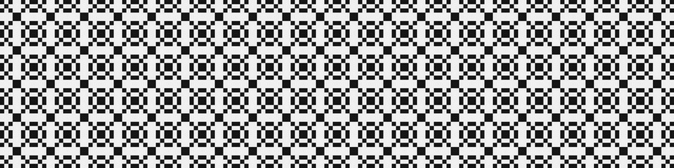 Fototapeta premium Abstract Cross Pattern Dots Logo generative computational art illustration