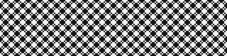 Abstract Cross Pattern Dots Logo generative computational art illustration