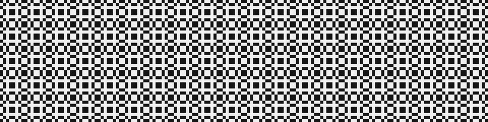 Fototapeta premium Abstract Cross Pattern Dots Logo generative computational art illustration