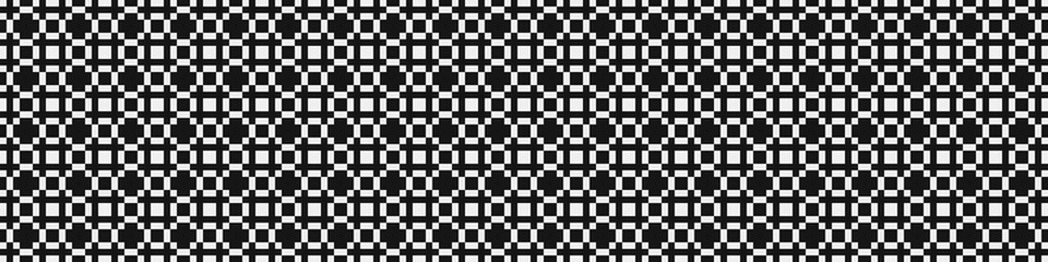 Fototapeta premium Abstract Cross Pattern Dots Logo generative computational art illustration