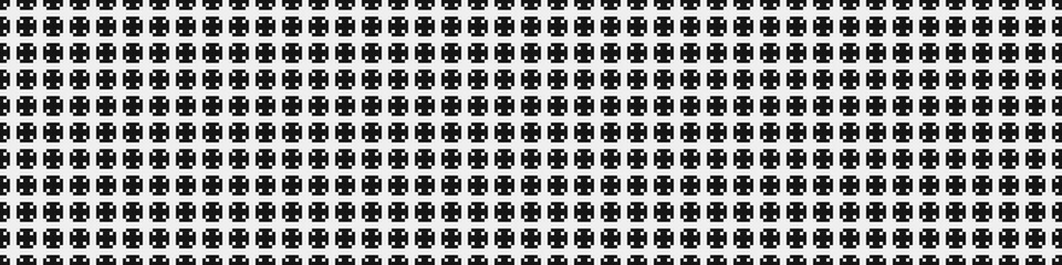Abstract Cross Pattern Dots Logo generative computational art illustration