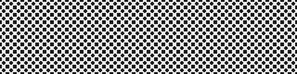 Fototapeta premium Abstract Cross Pattern Dots Logo generative computational art illustration