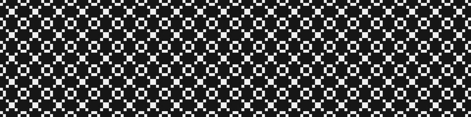 Fototapeta premium Abstract Cross Pattern Dots Logo generative computational art illustration