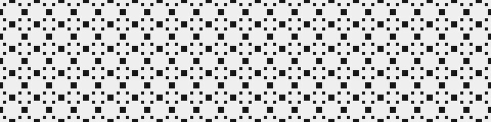 Fototapeta premium Abstract Cross Pattern Dots Logo generative computational art illustration