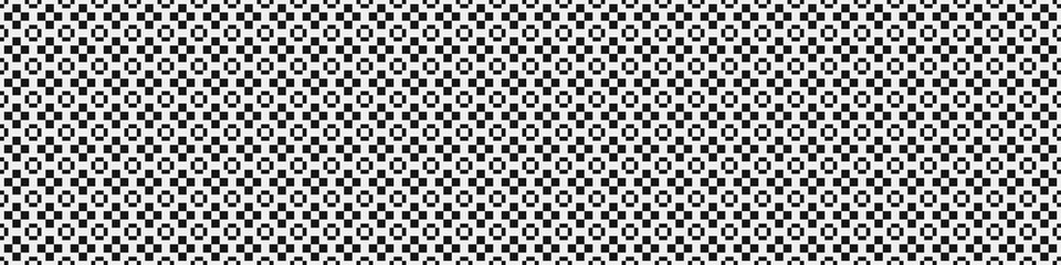 Fototapeta premium Abstract Cross Pattern Dot generative computational art illustration