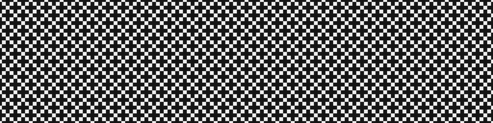 Fototapeta premium Abstract Cross Pattern Dots Logo generative computational art illustration