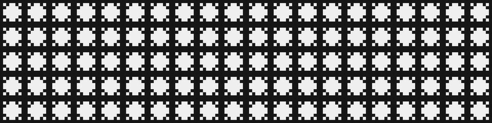 Abstract Cross Pattern Dots Logo generative computational art illustration