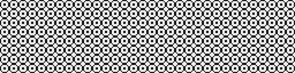 Fototapeta premium Abstract Cross Pattern Dots Logo generative computational art illustration