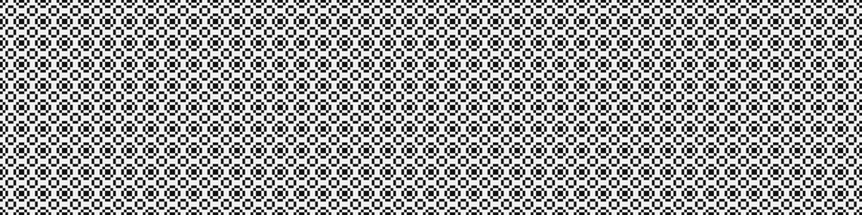 Abstract Cross Pattern Dots Logo generative computational art illustration