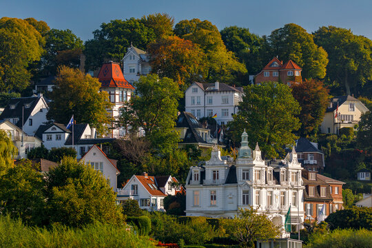 Hamburg, Deutschland, Blankenese, Treppenviertel