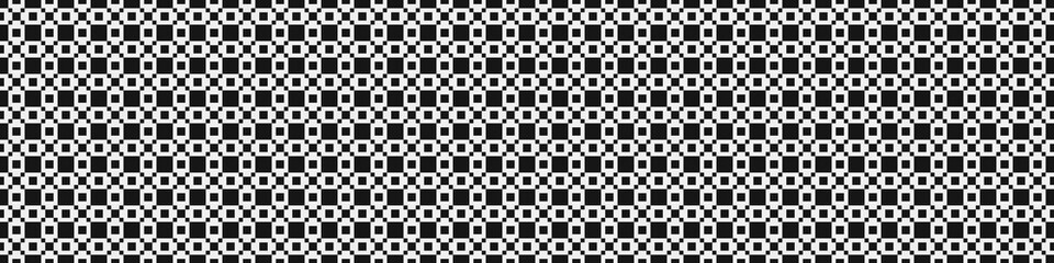 Fototapeta premium Abstract Cross Pattern Dots Logo generative computational art illustration