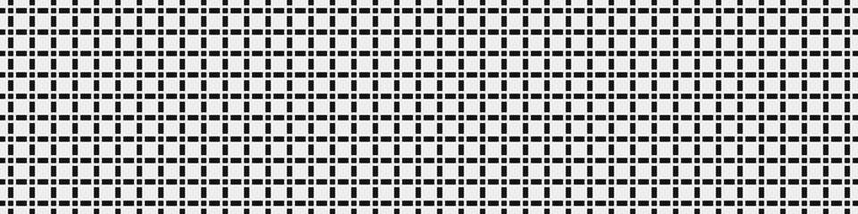 Fototapeta premium Abstract Cross Pattern Dots Logo generative computational art illustration