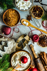 Christmas card concept