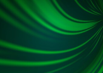 Light Green vector bokeh template.