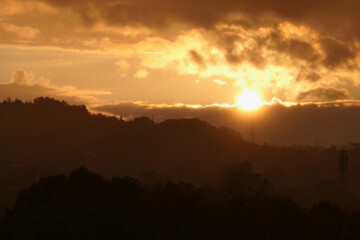 Sunset in Birkmannsweiler 1 - by juma