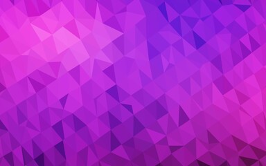 Obraz premium Light Pink, Blue vector abstract mosaic backdrop.