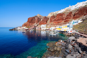 Amoudi bay, Santorini, Greece