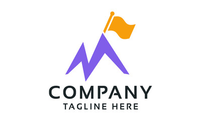 Mount Summit Vector Logo Template
