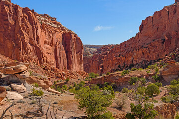 Heading Into a Deep Canyon