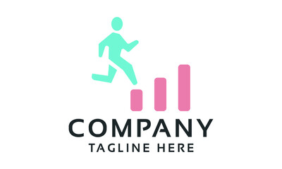 Step Work Vector Logo Template