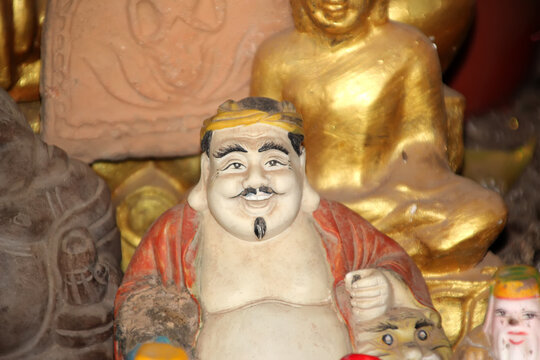 Smiling Buddha, Chinese God of Happiness Hotei