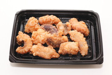 柔らかいタコの唐揚げ
