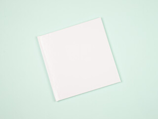 Obraz na płótnie Canvas empty white photobook book
