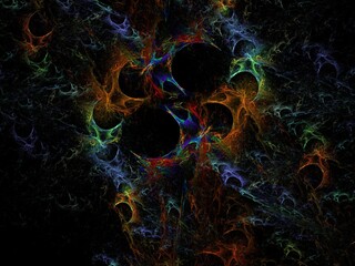 Imaginatory fractal background Image