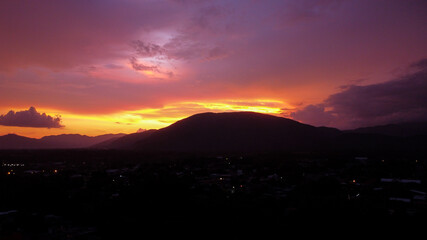 atardecer