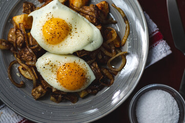 eggs and potato breakfast