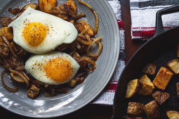 eggs and potato breakfast
