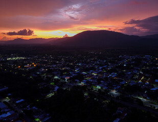 atardecer