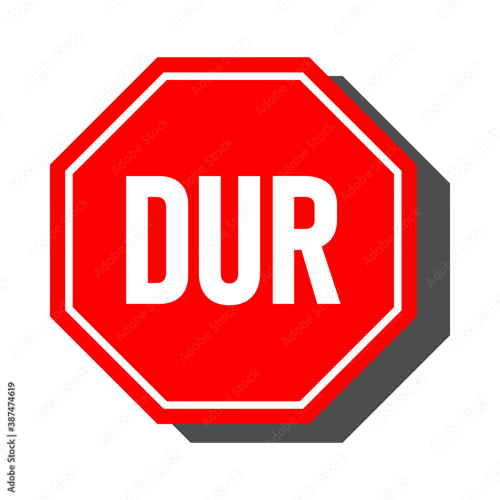 Poster dur (