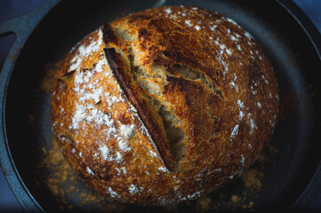 Fresh loaf of Sourdough