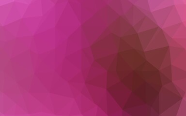 Light Pink vector abstract mosaic backdrop.