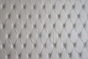 white leather upholstery