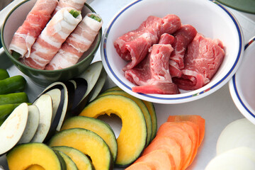 バーベキュー具材