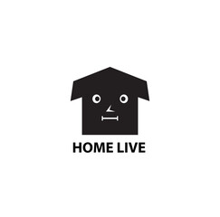 Home Live Logo Vector Design House